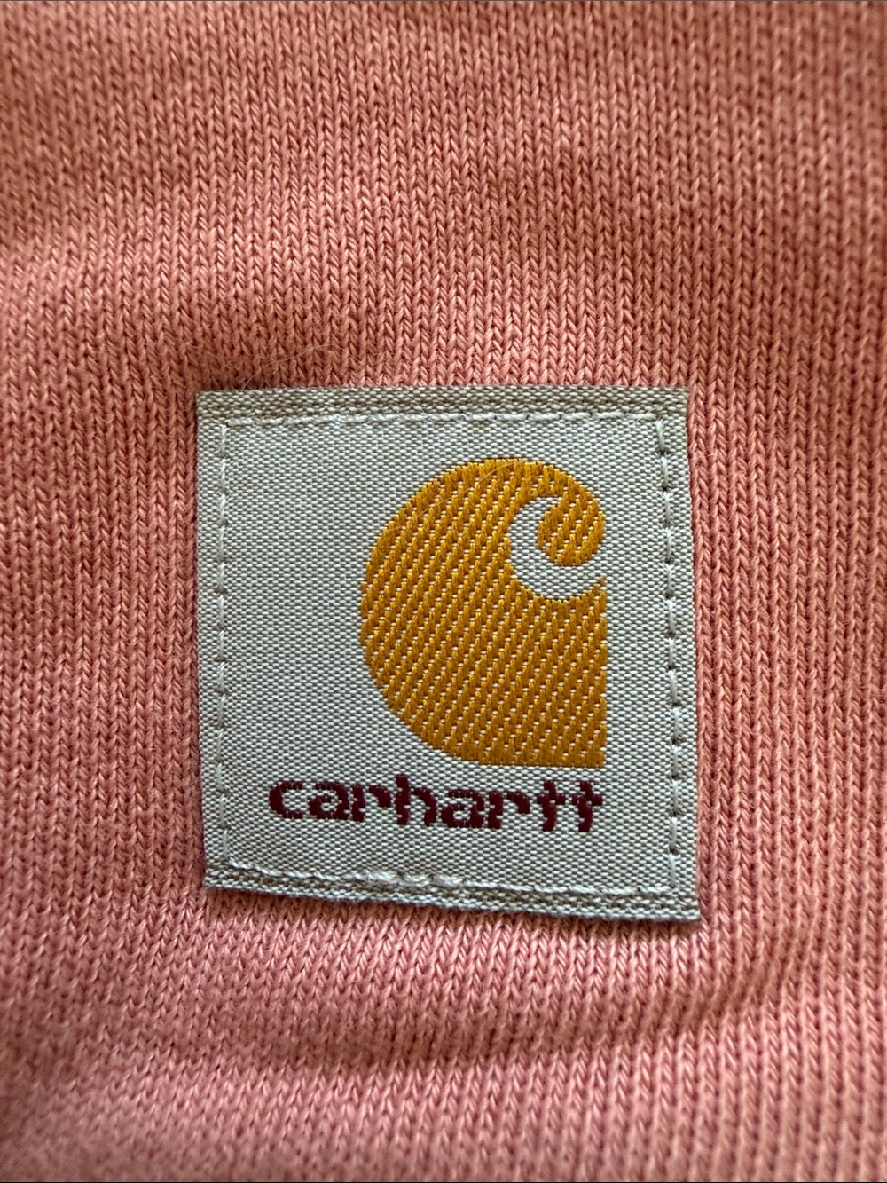 Carhartt women’s Dusty Rose Quarter-Zip Sweatshirt - Picture 2 of 5